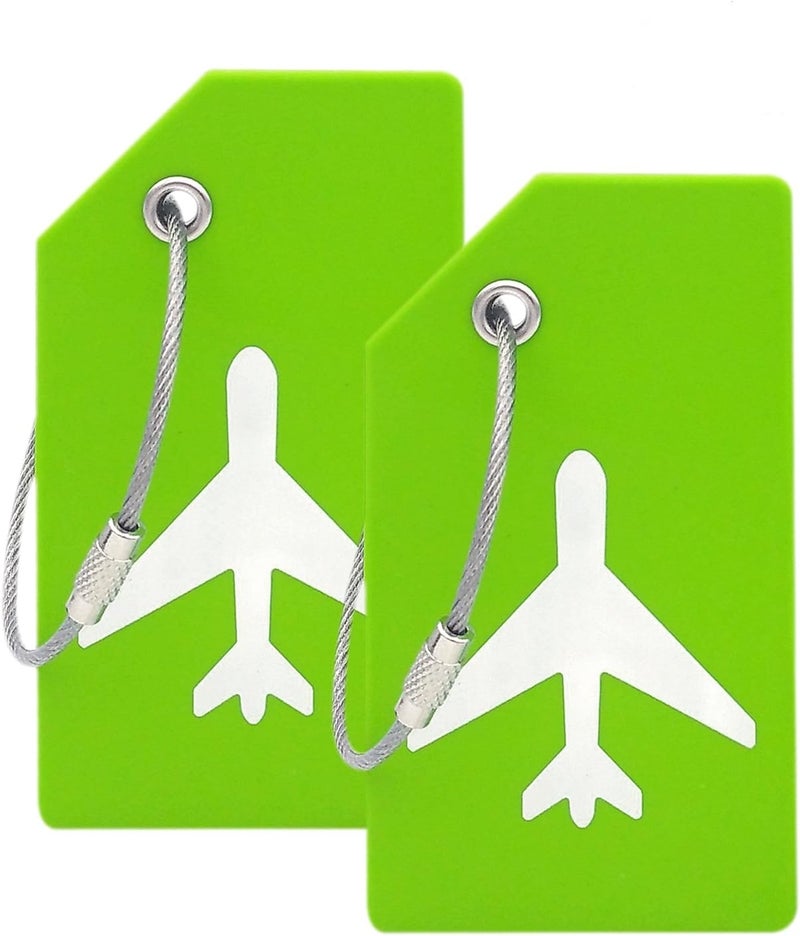 Ovener Silicone Luggage Tag with Name ID Card Perfect to Quickly Spot Luggage Suitcase - Image 1